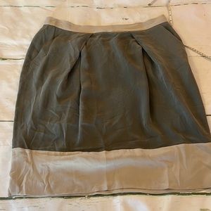 Gorgeous silk two tone skirt